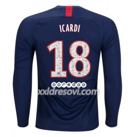 Paris Saint-Germain ICARDI 18 Domaći Nogometni Dres 2019-2020 Dugim Rukavima
